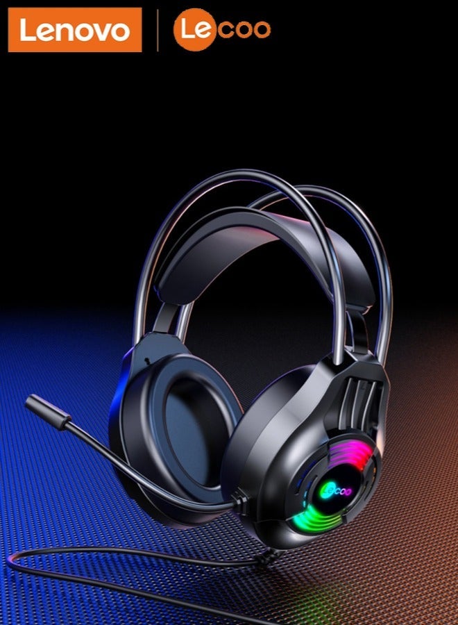 lecoo Lenovo Lecoo Wired Gaming Headset Black - Image 1