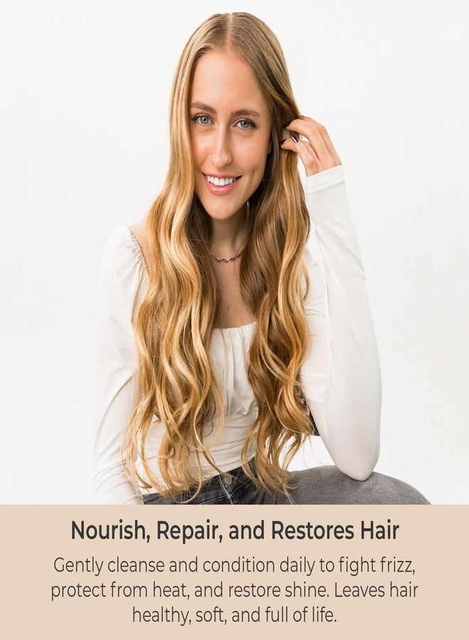 Cibu Revive and Restore Conditioner | Repair Conditioner with Oleic Acid, Linoleic Acid, Vitamin E & K | Eliminates Frizz, Seals Split Ends, Strengthens, Fortifies and Smoothens Hair Strands | 11.83oz - Image 5