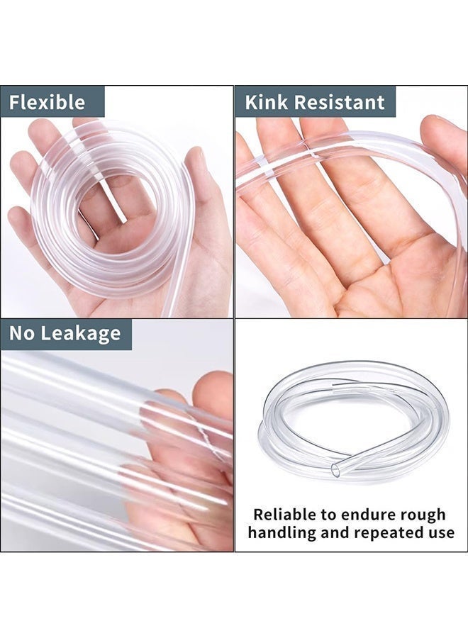 VANGOG 19 Ft Transparent Hose, Inner Diameter 6 mm (0.24 Inches), Outer Diameter 8 mm (0.31 Inches), Suitable For Scenarios Such As Irrigation And Cleaning - Image 3