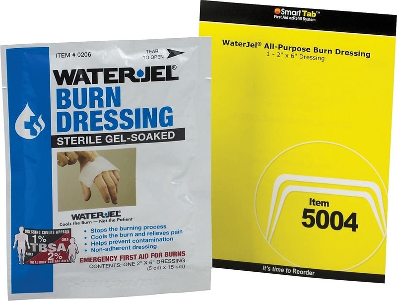 First Aid Only FAE5004 SmartCompliance Refill 2 x 6 Burn Dressing 1 Count - Image 1