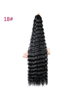 Deep Wave 30-inch Synthetic Hair Bulk 1B#