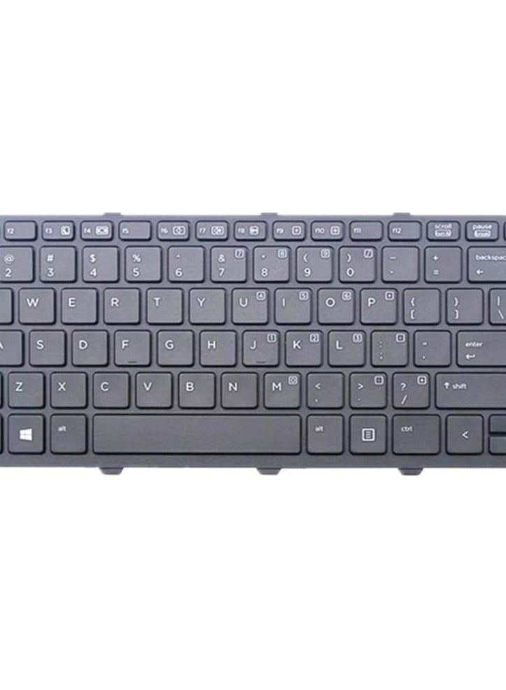 لوحة مفاتيح داخلية بديلة لجهاز HP 250 G2 باللون الأسود بتصميم إنجليزي أمريكي - Image 2