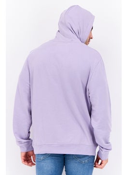 Men Hooded Embroidered Logo Long Sleeves Sweatshirt, Lilac - pzsku/Z24CD42358C4AE814D195Z/45/_/1738678681/4939ca8c-43ac-496c-9a66-ae2c656a33cc