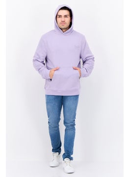 Men Hooded Embroidered Logo Long Sleeves Sweatshirt, Lilac - pzsku/Z24CD42358C4AE814D195Z/45/_/1738678690/62f2b7ad-2bde-4c77-870b-3d250f0f7916