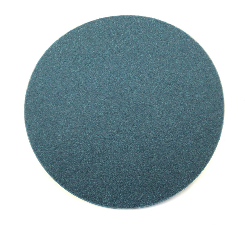 Karebac 8Hsz120 8"" 120 Grit Heavyweight Zirconia Psa Sticky Discs (25 Pack), Blue