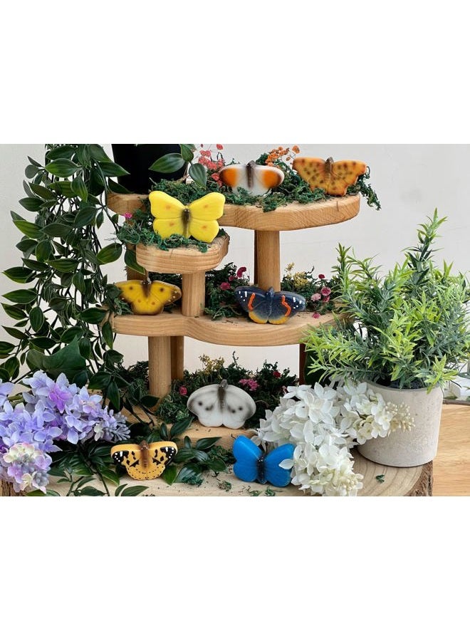 yellow door Sensory Play Stones - Butterflies - Set of 8 - Image 4