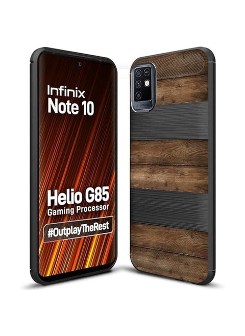 Designer Rubberized Back Case Cover for Infinix Note 10 -HB010