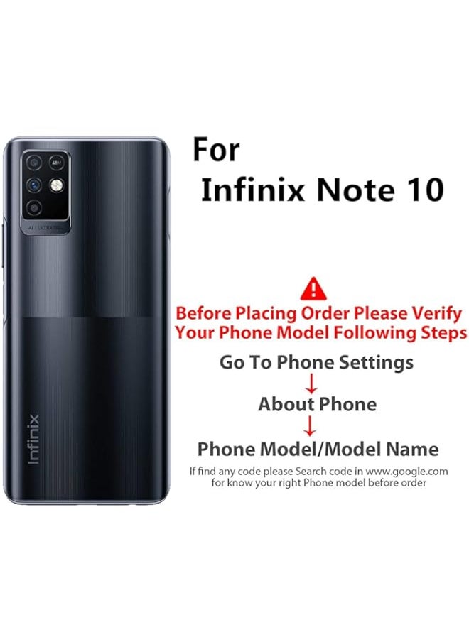 Generic - Designer Rubberized Back Case Cover for Infinix Note 10 -HB010 - Image 1