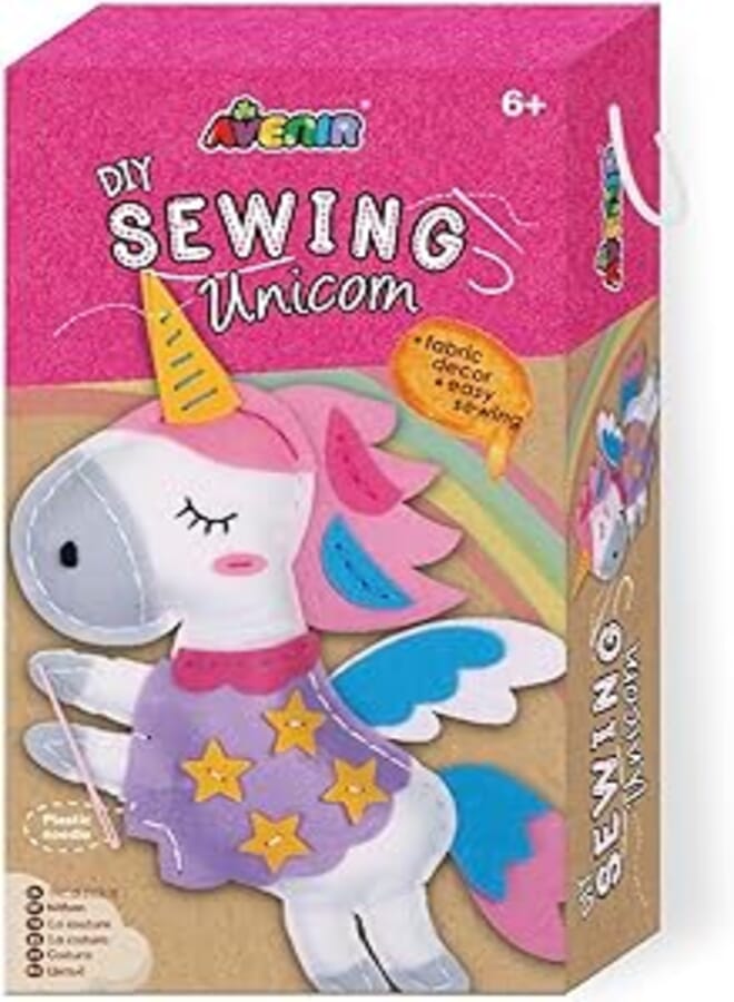 Avenir CH1386 Sewing-Unicorn, Multi