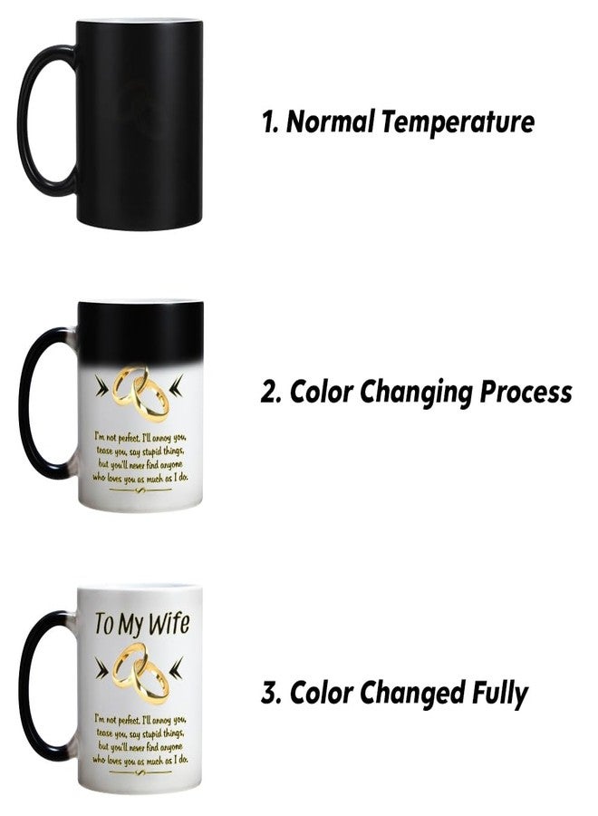 DasyFly Wife Valentines Day Gifts from Husband,Romantic Wedding Anniversay Christmas Mothers day Birthday Gift for Wife-Wife Coffee Mug - Image 5