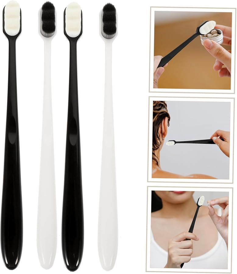 2 حزمة فرشاة أسنان ذات شعيرات ناعمة للحوامل والعناية بالفم بعد الولادة وتنظيف اللثة بعمق - Image 3