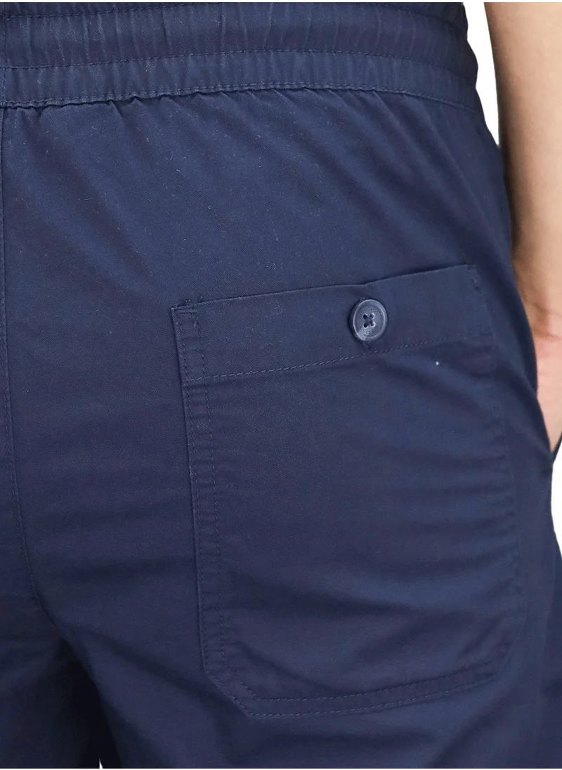 GIORDANO Men's Cotton Twill Bermuda Shorts - Comfort & Style