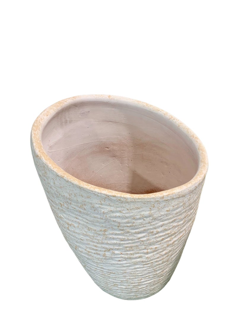 Schondor Furniture Vase | White | Size 47x59cm | Indoor and Outdoor | Home Decor | Home Accessories  - Image 2