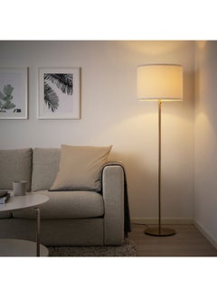 IKEA FRAKTA Floor lamp - white/brass  - Image 2