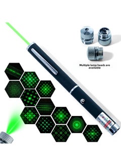 Generic Direct Supply Green Gypsophila Laser Flashlight Laser Pen Sales Sand Table Pen Stylus Funny Cat Outdoor Finger Star-Color:Thirteen-in-one Color Box  - Image 2