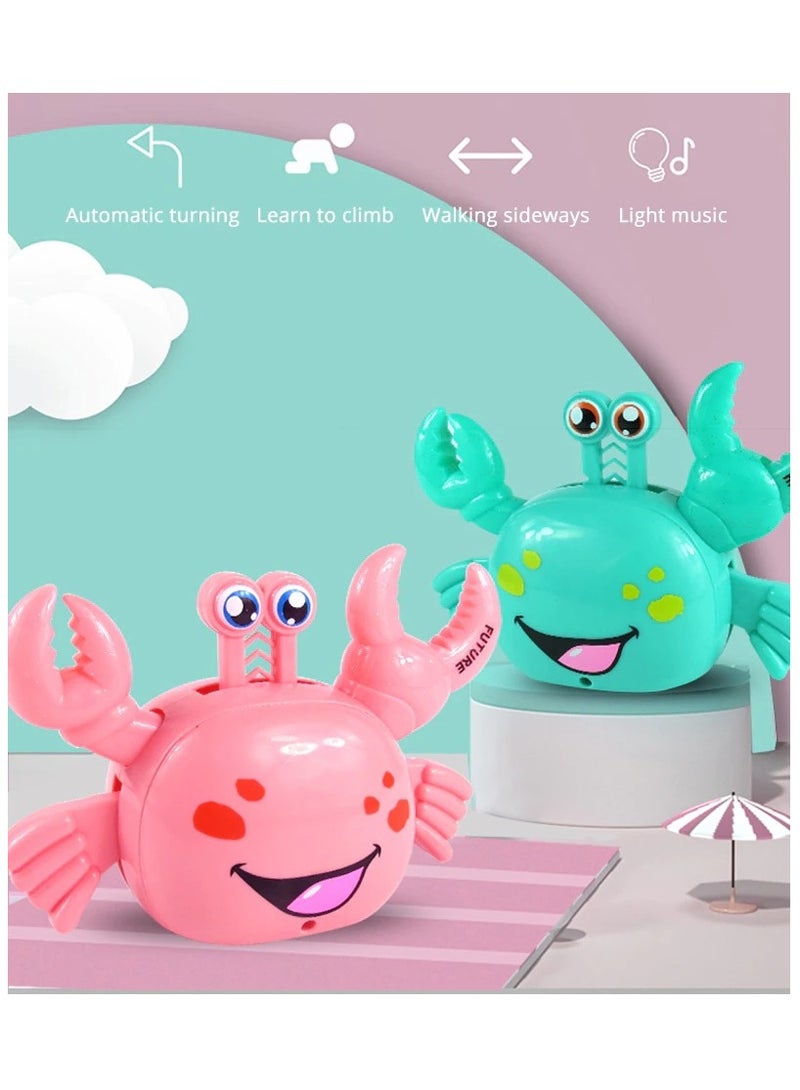 لعبة السلطعون الكهربائي المتحرك مع ضوء LED والموسيقى - Image 4