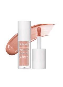Gecomo Liquid Blush for Cheeks Makeup Face Blush Weightless Cream Formula Smudge Proof LongWearing Pigmented Blush Natural Look Makeup Face Blushes Shimmer Finish Dainty  07 Juicy peach 