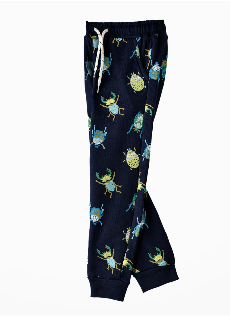 JAM Boys' Bug Print Joggers with Drawstring  - Image 3