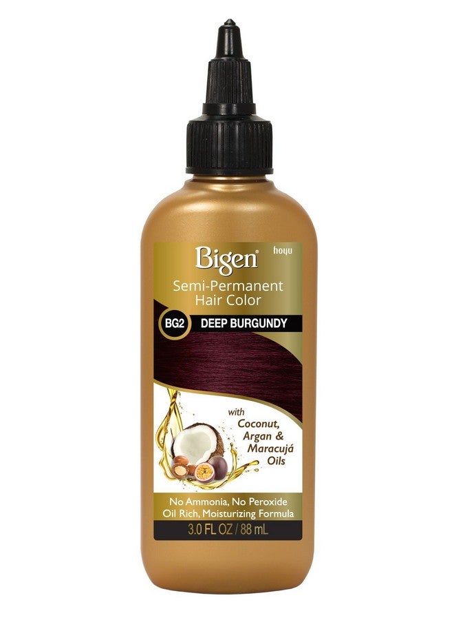 Bigen Semipermanent Haircolor Bg2 Deep Burgundy 3 Ounce (88Ml) - Image 2