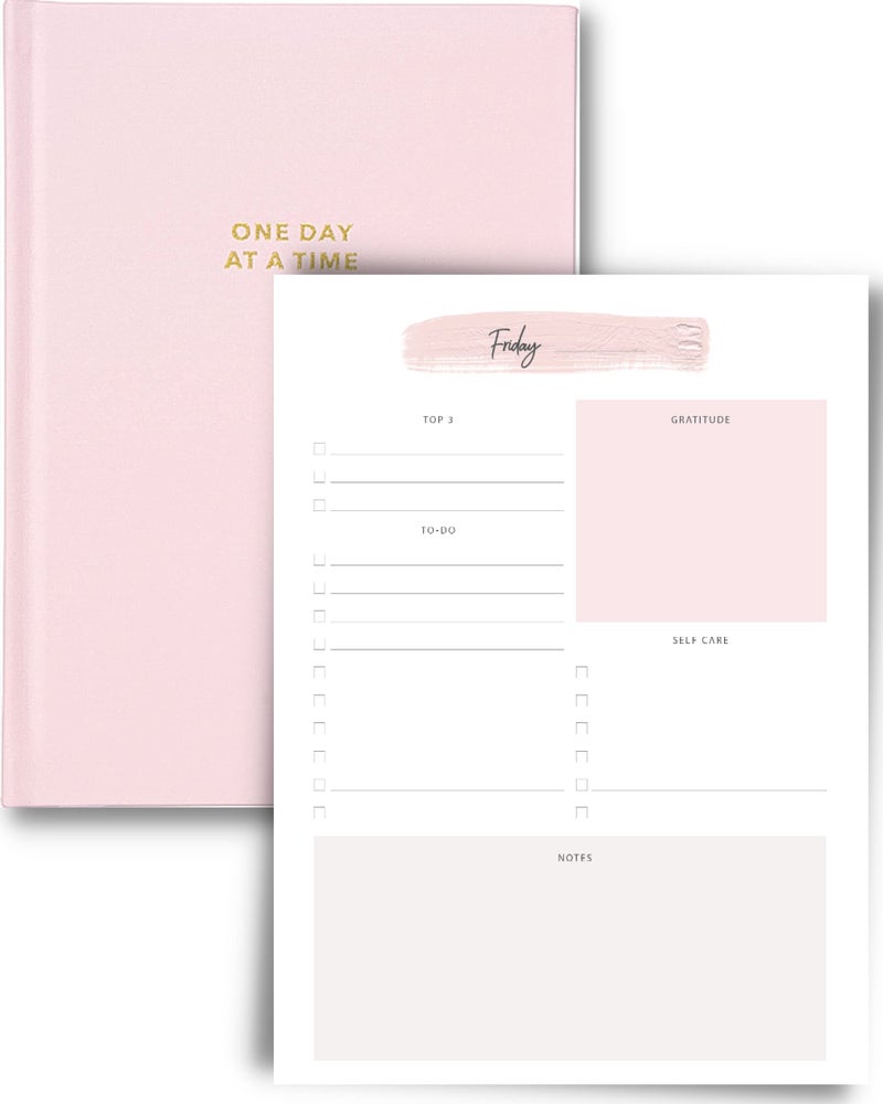 Lamare Undated Daily Planner â€“ Productivity Planner Notebook with Goal Setting, Habit Tracker, Inspirational Quotes â€“ To Do List Notebook for Work - Image 1