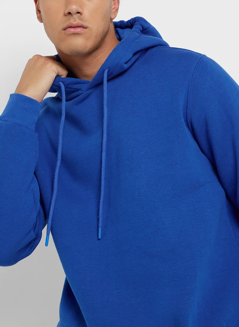كوتون Basic Hoodie Long Sleeve
