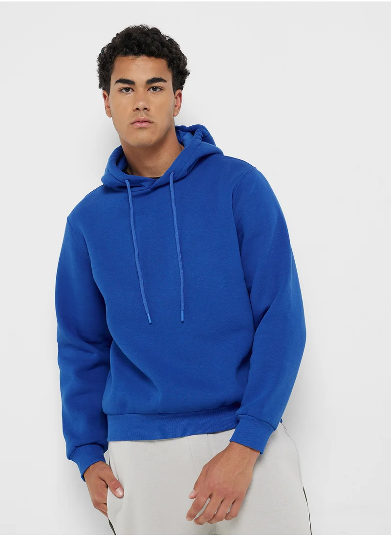 KOTON Basic Hoodie Long Sleeve