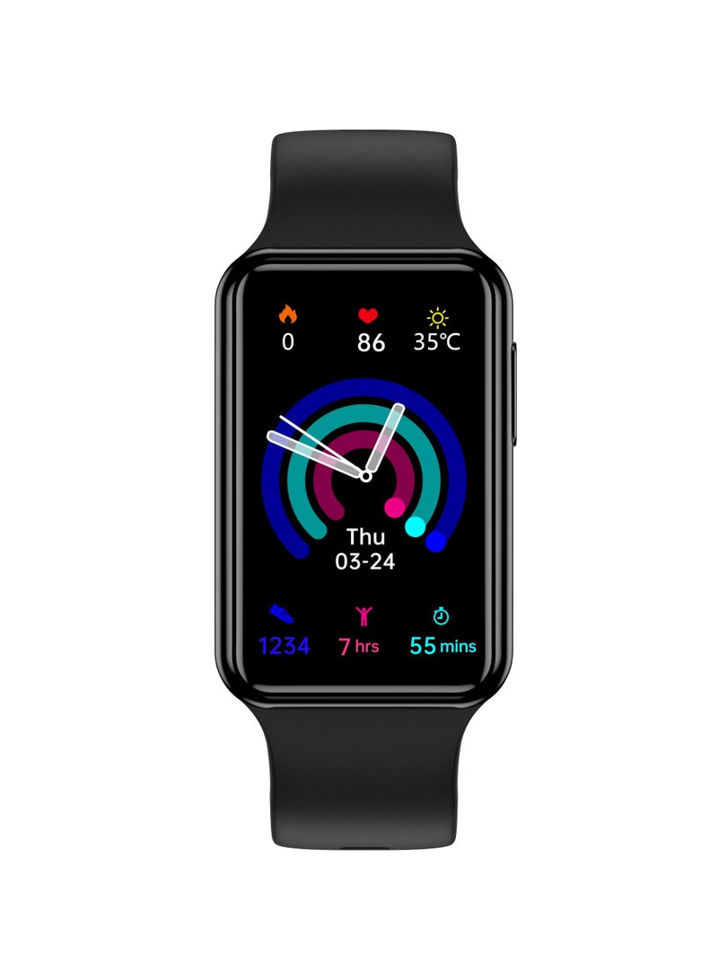 AROAQ C6 PLUS Smart Watches 1.47 Full Touch Smartwatch Bluetooth Heart-Rate Pressure Monitor IP67 Waterproof Watches - Image 2