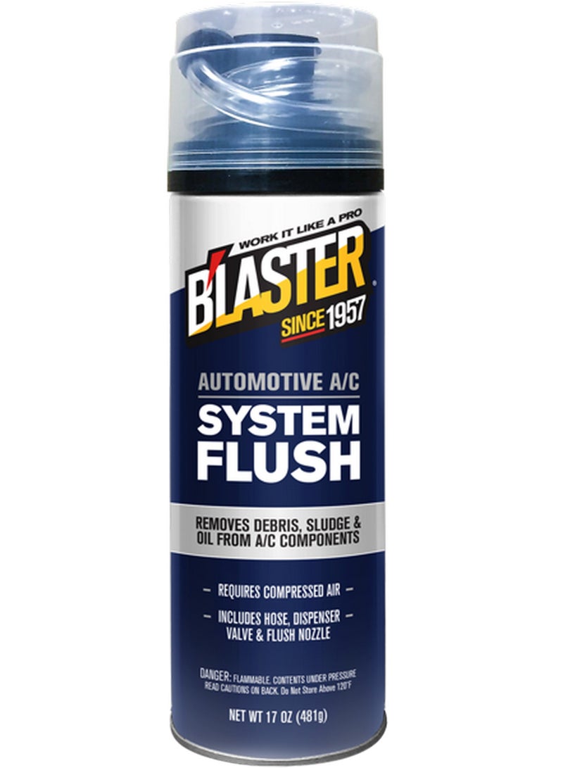 Automotive Ac Clean & Flush System Flush Removes Debris Sludge & Oil From A/C Components 481G