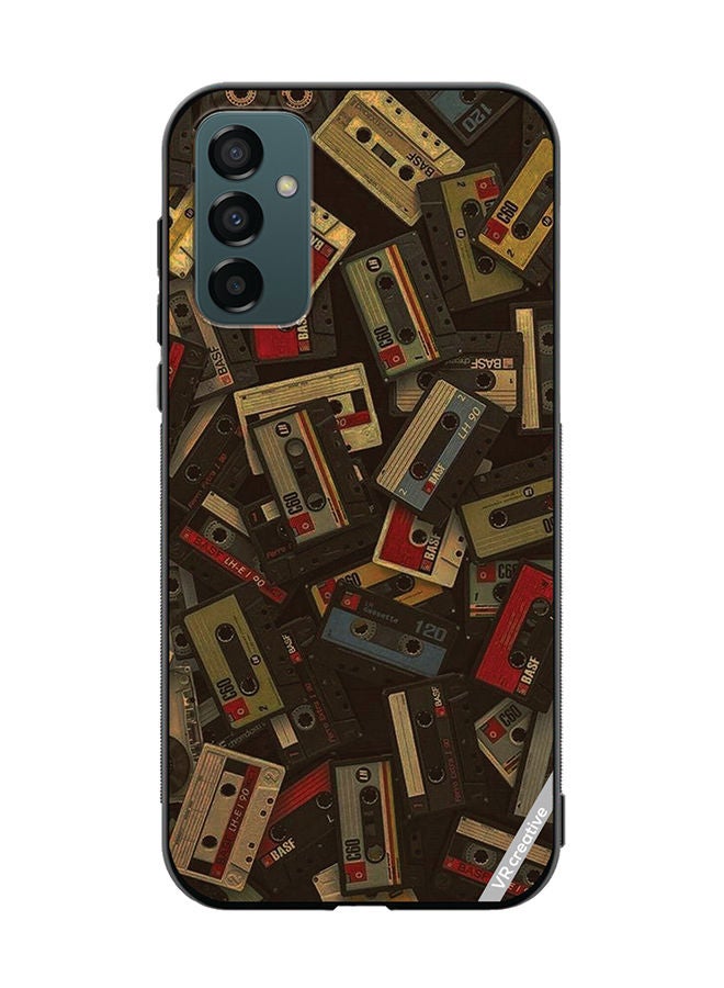 VR CREATIVE Protective Case Cover For Samsung Galaxy F23 Music Carrds Design Multicolour - Image 1