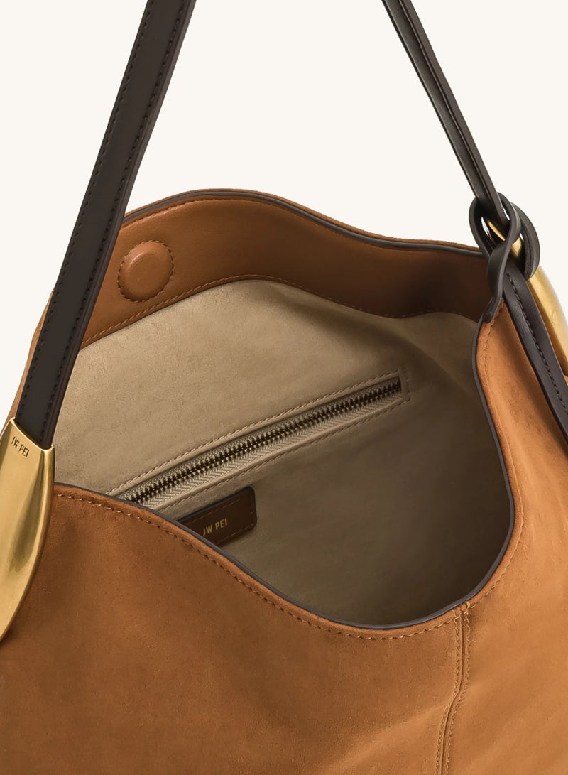 جي دبليو بي شنطة هوبو JW PEI Nina مع تعليق معدني - باللون البني - Image 4