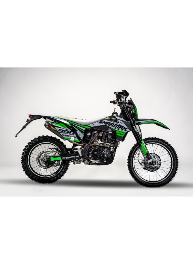 Sharmax Power Max 320 Enduro Motorcycle 280cc, 27HP, Liquid-Cooled, 5-Speed Transmission - Image 3