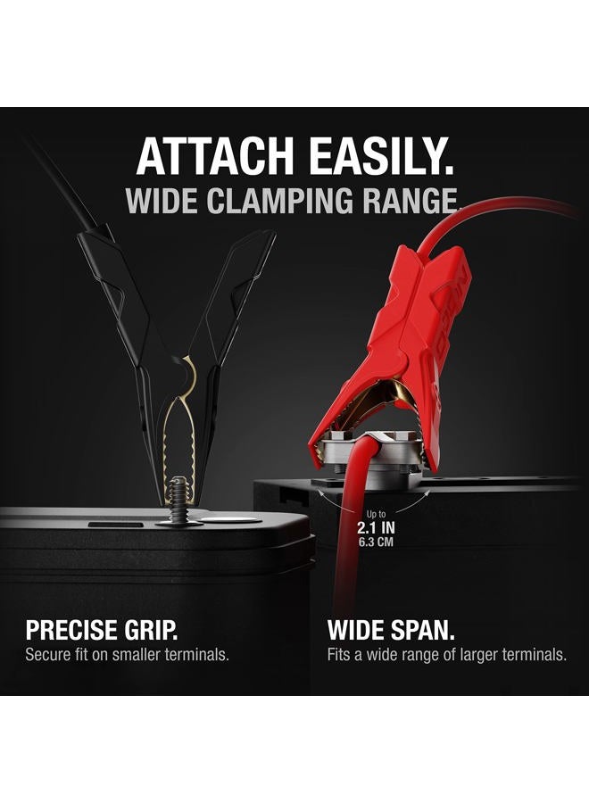 NOCO GBC003 Boost HD Precision Battery Clamps for GB20, GB40, GB50, and GBX45 UltraSafe Lithium Jump Starters - Image 5