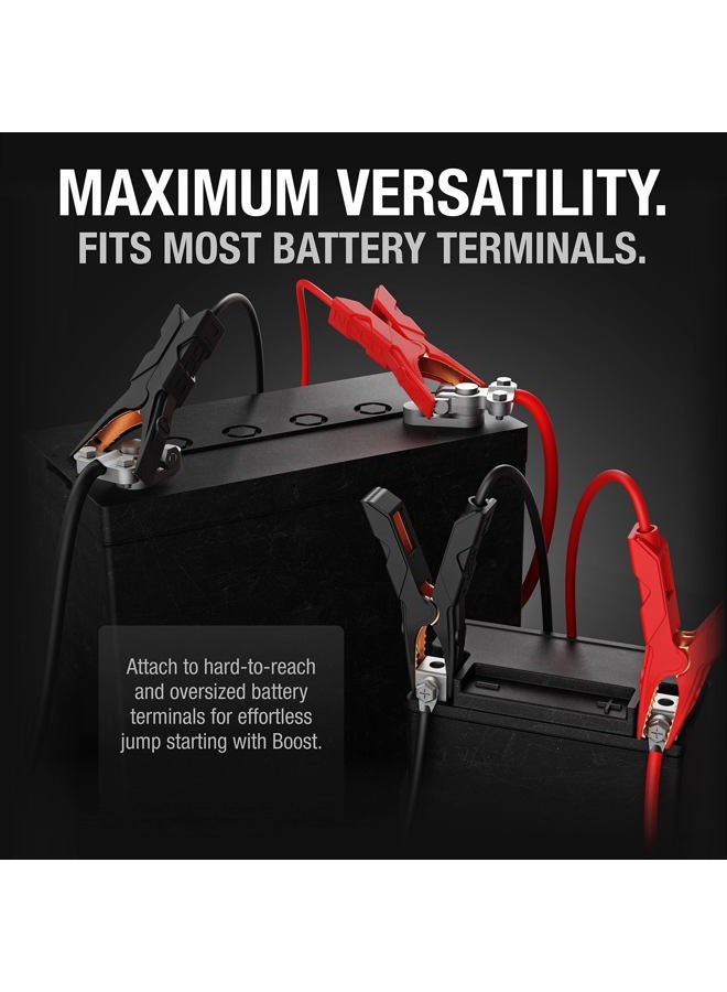 NOCO GBC003 Boost HD Precision Battery Clamps for GB20, GB40, GB50, and GBX45 UltraSafe Lithium Jump Starters - Image 4
