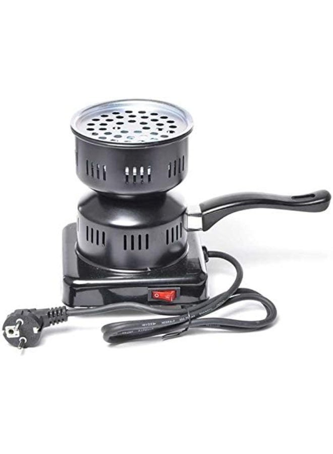 Kimaya Electric Charcoal Starter, Charcoal Hot Plate 600W, Black - Image 2