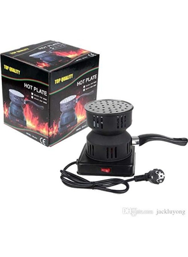 Kimaya Electric Charcoal Starter, Charcoal Hot Plate 600W, Black - Image 4