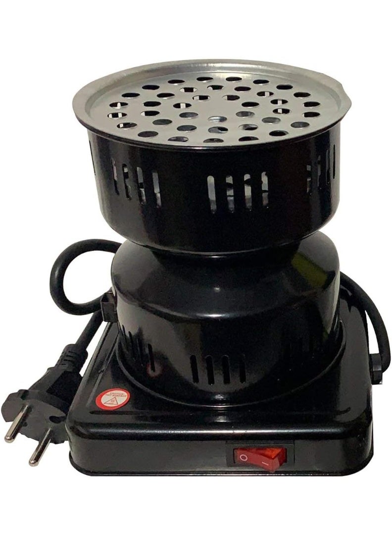 Kimaya Electric Charcoal Starter, Charcoal Hot Plate 600W, Black - Image 3
