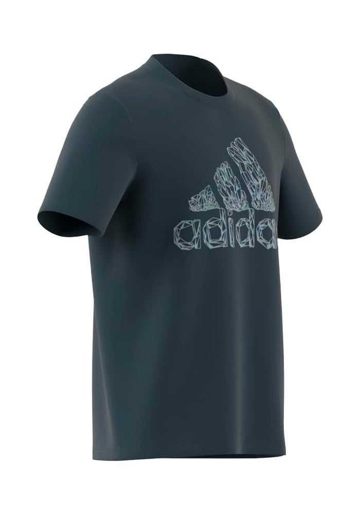 Adidas تي شيرت جرافيك قصير الأكمام من أديداس للرجال M MYST FILL T - ARCNGT، مقاس L - Image 4