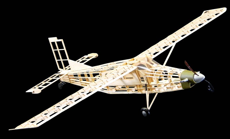 Guillows Guillow's Porter PC-6 Laser Cut Model Kit - Image 3