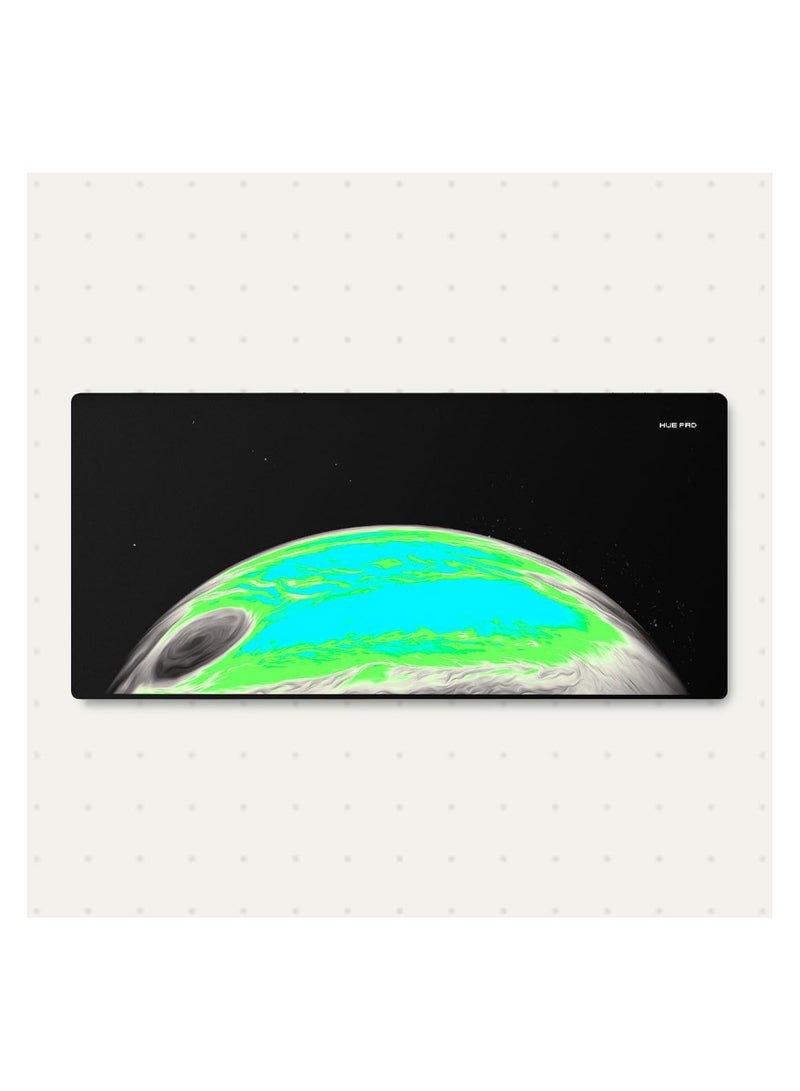 HUE PAD HUEPAD GALAXY SERIES Premium Mousepad HYDRAGLIDE Fabric Gaming Mousepad XL Desk Pad or Desk Mat with Carry Case Tube JUPITER 2 COLD X-Large  - Image 1