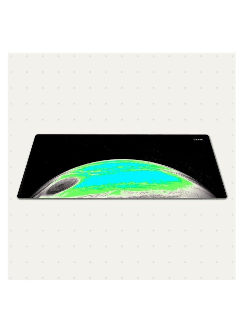 HUE PAD HUEPAD GALAXY SERIES Premium Mousepad HYDRAGLIDE Fabric Gaming Mousepad XL Desk Pad or Desk Mat with Carry Case Tube JUPITER 2 COLD X-Large  - Image 2