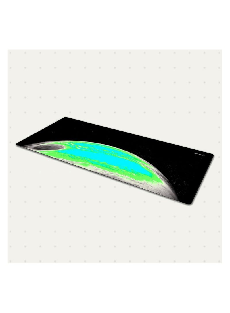 HUE PAD HUEPAD GALAXY SERIES Premium Mousepad HYDRAGLIDE Fabric Gaming Mousepad XL Desk Pad or Desk Mat with Carry Case Tube JUPITER 2 COLD X-Large  - Image 3