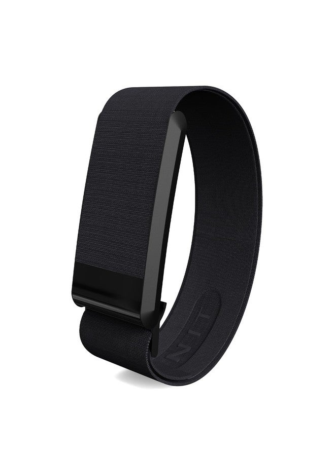 DADO HydroKnit Nylon Sport Band Compatible with Whoop 4.0 | Soft, Elastic, Fast-Drying, Water-Resistant, and Comfortable Replacement Strap for Active Lifestyles (Black) - Image 1