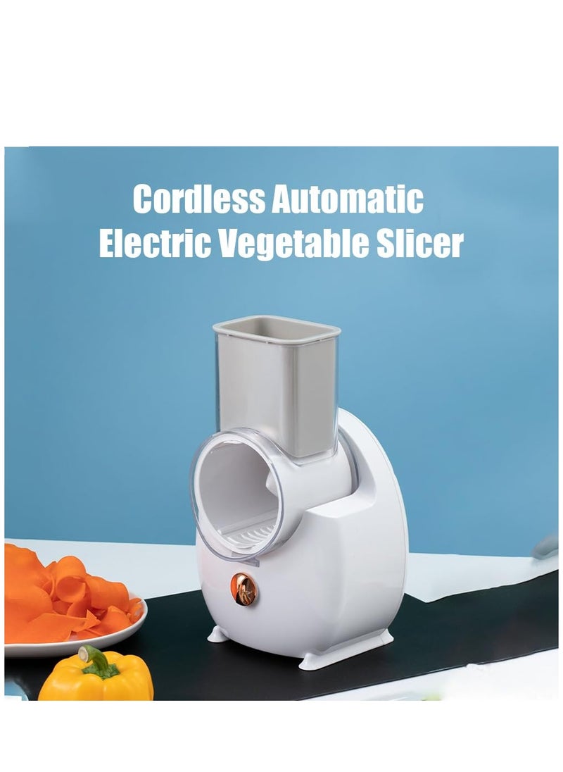 Arabest - Electric Cheese Grater, Electric Slicer Shredder Electric Salad Maker for Fruits, Vegetables, Cheese,With 3 different Blade - Image 1