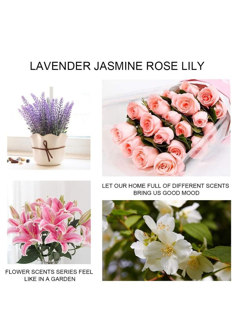 ROSE COTTAGE عبوة من 12 كيسًا من معطرات الهواء للخزانة معطرة للأدراج برائحة تدوم طويلاً، جيدة للمنزل، 4 روائح  - Image 2