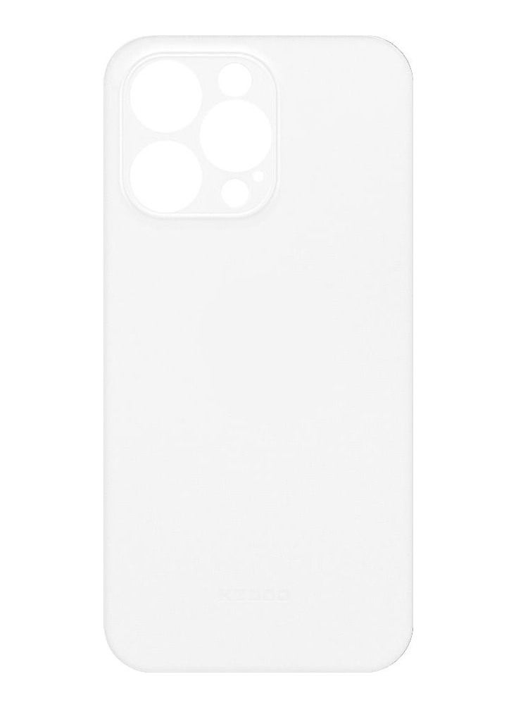 KZDOO - iPhone 14 Pro Max Case Air Skin Series Ultra Slim Frosted Anti Slip Back Cover Full Coverage Camera Lens Protection 6.7 inch Clear - Image 1