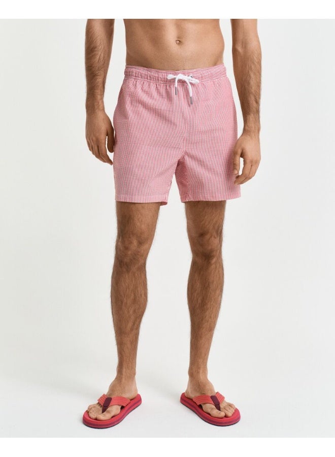 Gant Seersucker Swim Shorts - Image 2