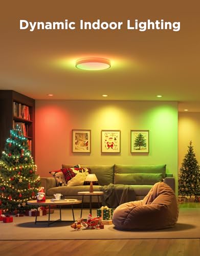 Govee Smart Recessed Lighting 6 Inch, Wi-Fi Bluetooth Direct Connect RGBWW LED Downlight, 65 Scene Mode, Canless Recessed Light Work with Alexa & Google Assistant with Junction Box, 1100 Lumen, 4 Pack - Image 5