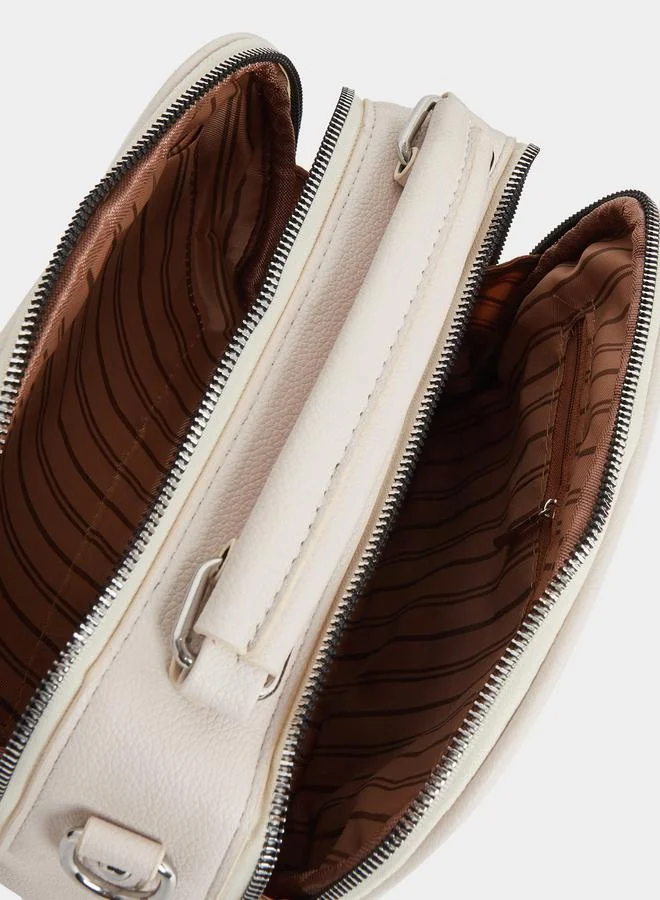 Take Two Take Two Solid Handbag with Adjustable Strap