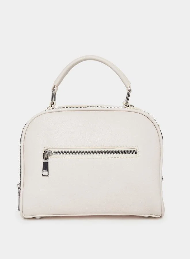 Take Two Take Two Solid Handbag with Adjustable Strap