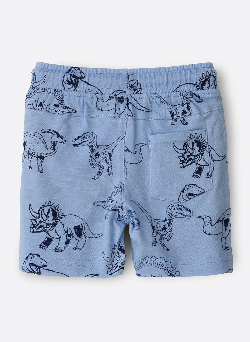 JAM Knit Aop Shorts With Drawcord - Image 2